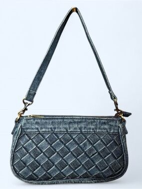 Patricia Nash Nova Woven DENIM Shoulder/Crossbody Bag